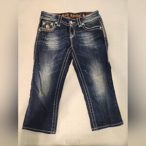Rock Revival Jen Capri size 27